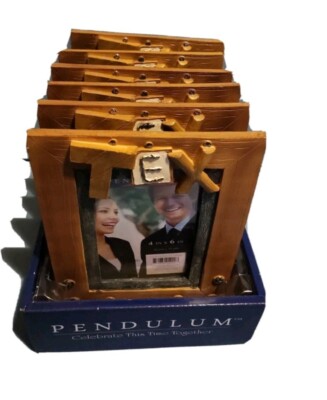 4x6 Photo Frames (6) Lone Star Pure Texan Pendulum