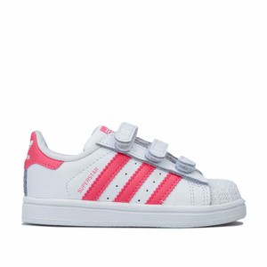 girls white adidas trainers