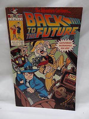 BACK TO THE FUTURE 1991 PROMOTIONAL COMIC BOOK HARVEY COMICS NEAR MINT CONDITION 