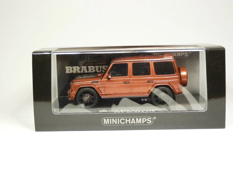 Minichamps 437032402 1/43 2016 Brabus 850 Mercedes-Benz G-class Resin Model Car - Image 3 of 3