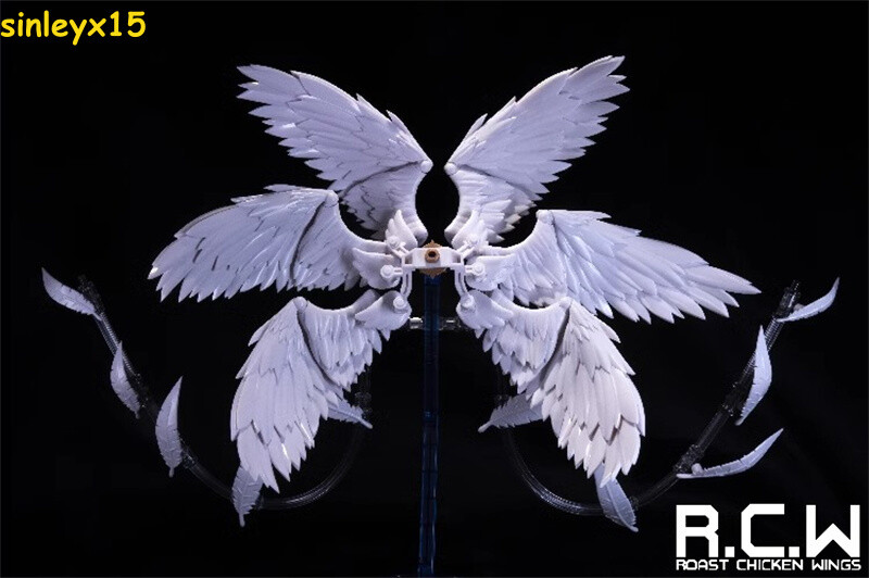Rcw Model Six Winged Feather Angel/devil Suitable For 6in Model