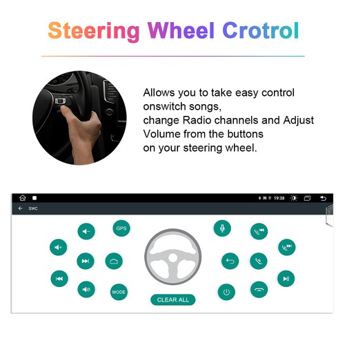 Android 8+128GB GPS Car Sat Nav for BMW 5 Series E60 E61 CCC 14.9'' TPMS 4G AUX - Picture 12 of 17