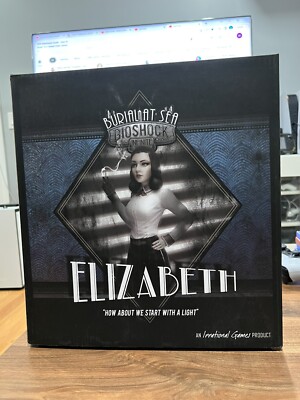 BioShock Infinite: Burial at Sea Elizabeth Noir Statue Signed By Ken Levine