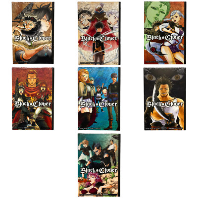 Black Clover Manga 1-7 English Yuki Tabata Comic Each Volume Sold Separately