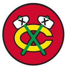 Chicago Blackhawks Hockey Vinyl Decal Sticker Car Truck Bumper Laptop Tumbler
