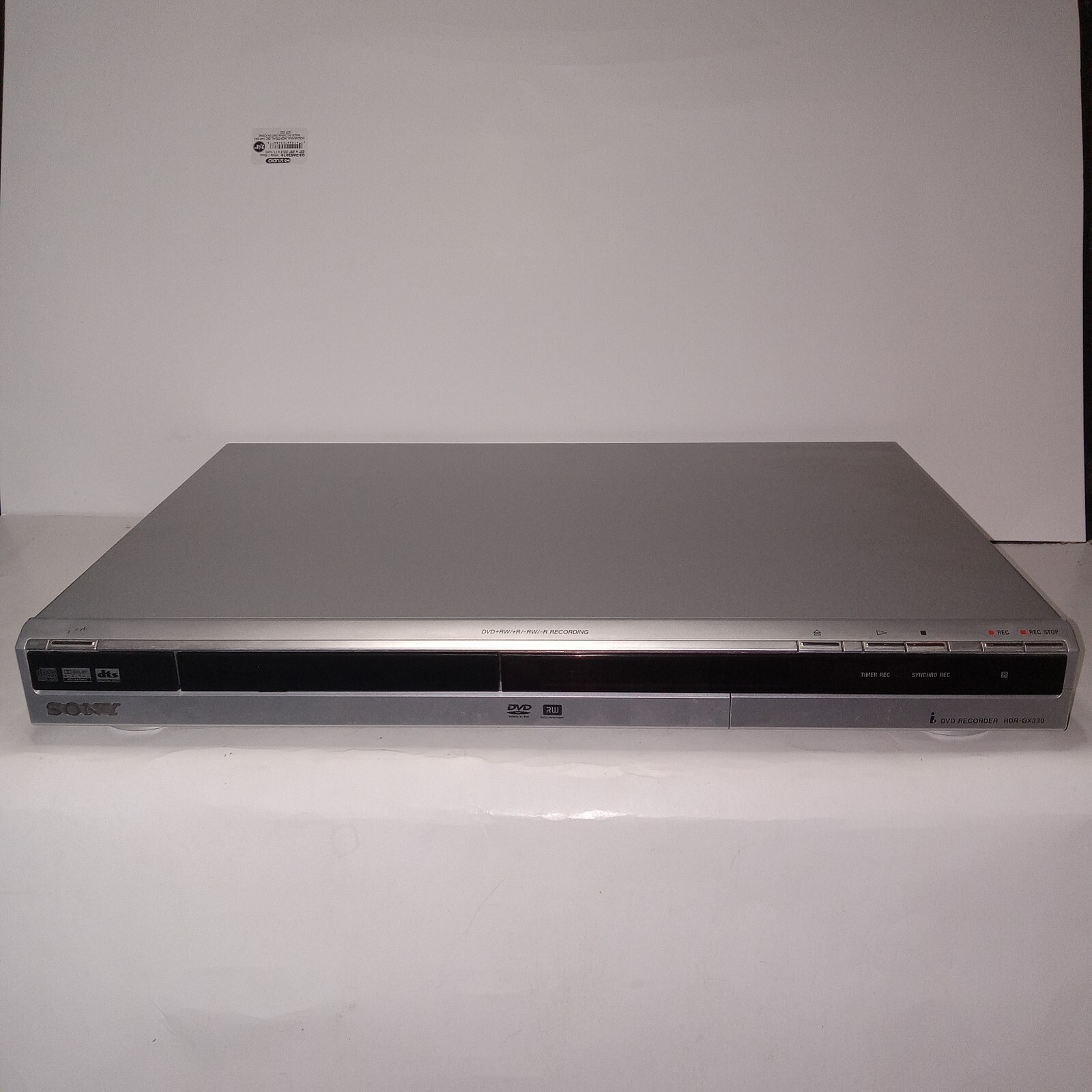 Sony DVD Recorder One Touch Dubbing RDR GX330 eBay