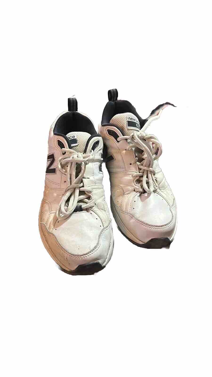 New Balance Mens Size 8.5 Blue And White  Walking Training Shoes