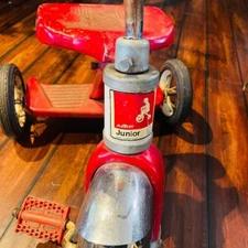 1960s AMF Junior red metal tricycle