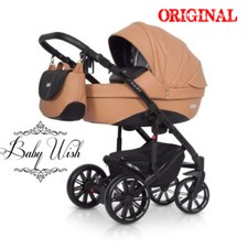 Riko Sigma Bébé Poussette Landau 2IN1 3in1 Isofix + Nacelle+Poussette +Siège