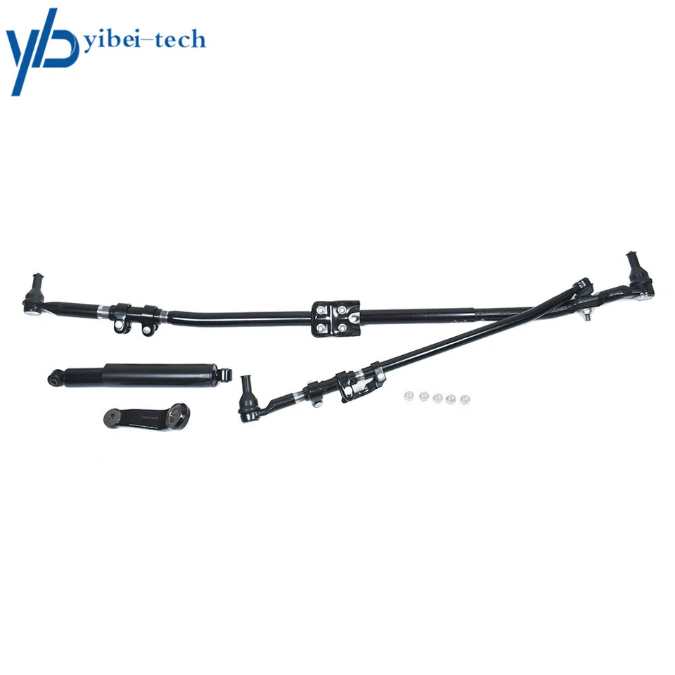 Steering Linkage Drag Link Tie Rod Upgrade Kit For 2003-2012 Dodge Ram 2500 3500 - Image 2 of 4