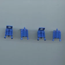 Star Wars LEGO x 4 Blue Minifigure Jet Pack with Nozzles for Mandalorian Jetpack