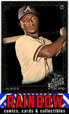 2019 Topps Allen & Ginter X #13 Ozzie Albies Gold Hot Box