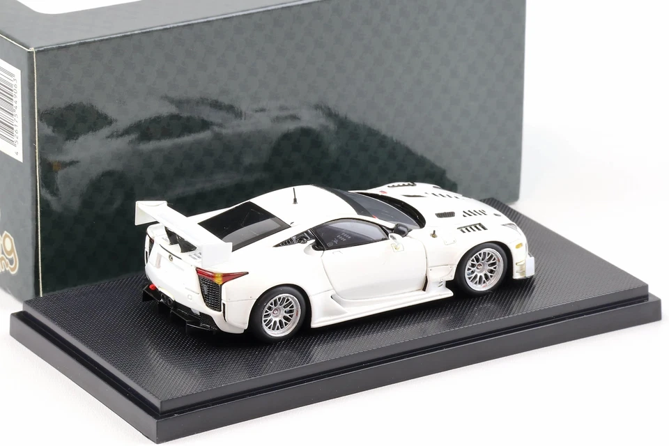1:43 Ebbro Lexus Lfa Nürburgring 24h Race 2012 Test Auto Bianco - Immagine 2 di 3