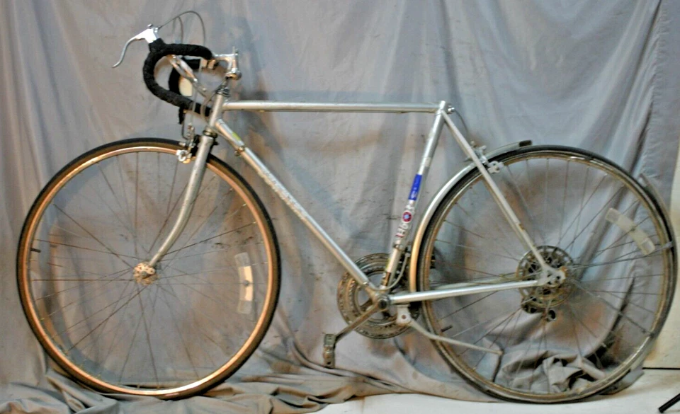 Bicicleta de carretera Schwinn World Sport Touring 1984 54 cm pequeña orejetas acero envío a EE. UU. Foto 2 de 4