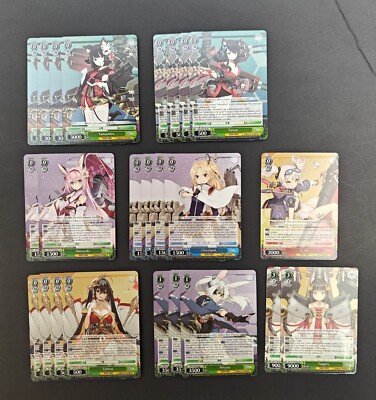 Weiss Schwarz Azur Lane Gold Bar Deck
