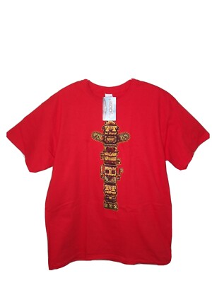 Nerd Block Villains Totem Pole Short Sleeve T-Shirt Mens Large