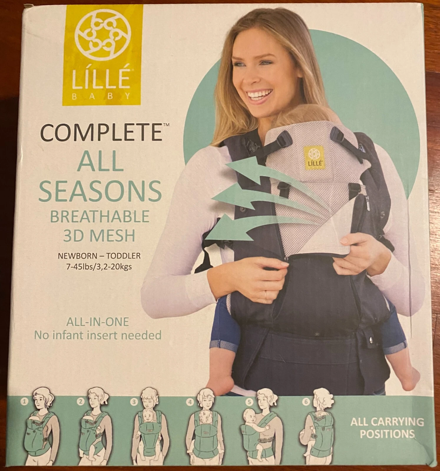 lillebaby carrier 6 in 1