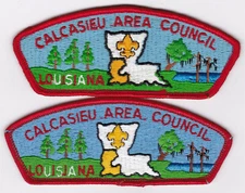 LOT OF 2 CSP'S - CALCASIEU AREA COUNCIL - (2) S-1 - BOTH PB