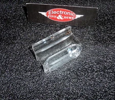 SDG4373 Clear Acrylic Sliding Shower Door Bottom Guide with Screw