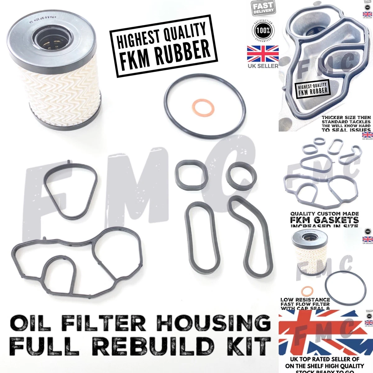 MINI COOPER S Oil Cooler Oil Filter Housing Gasket Kit R56 R55 R57 R59 R60 R61