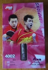 4-star *Genuine DHS 4002 Long (Shakehand)  Ping Pong Racket Table Tennis Paddle 