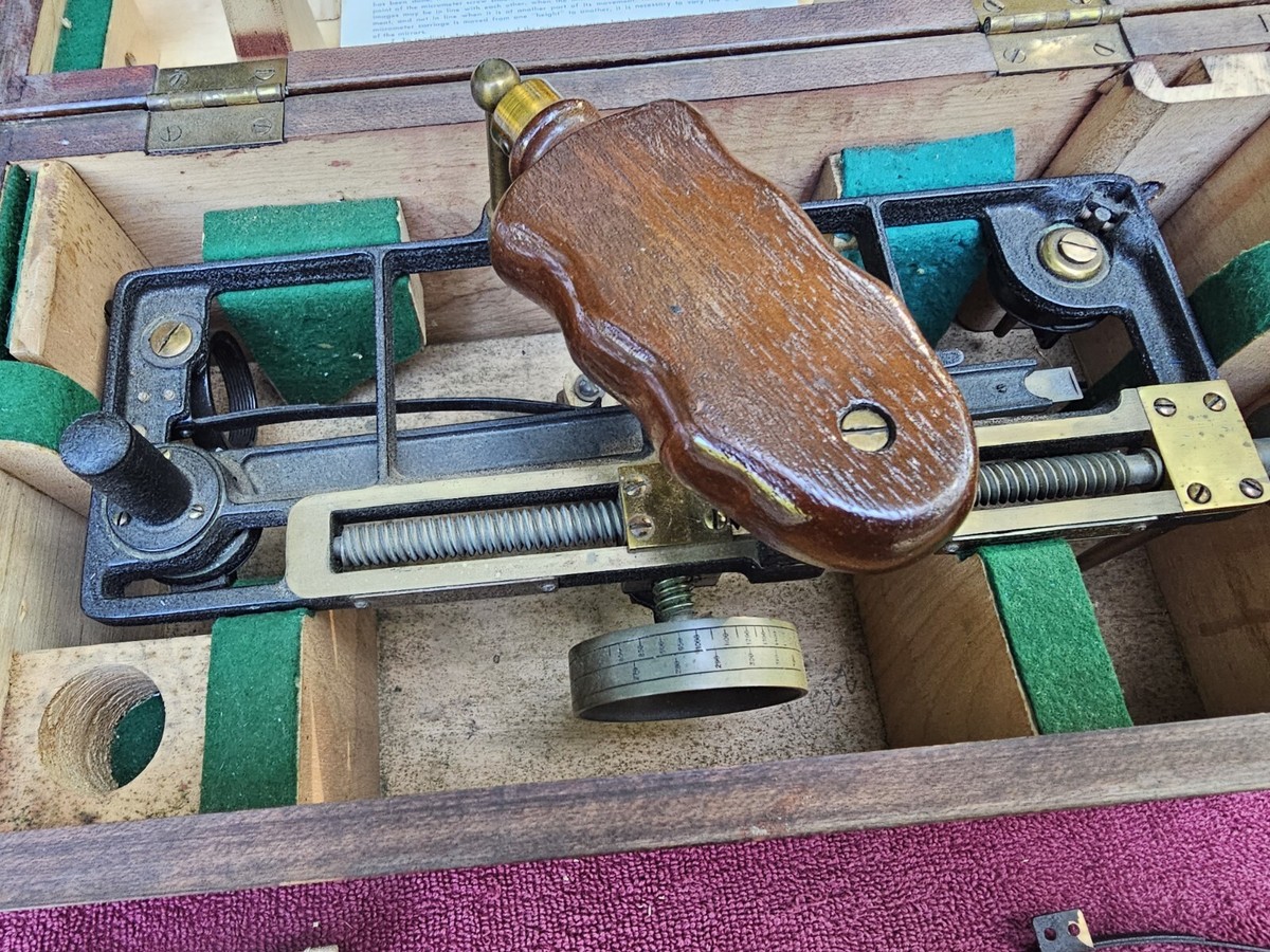 1943 US Navy WWII Sextant Maritime Stadimeter by Schick + Case | eBay