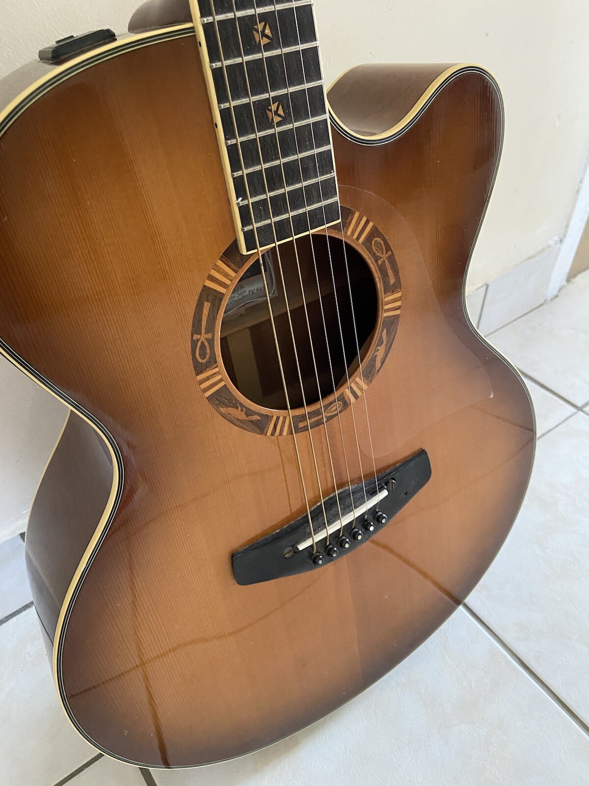 Vintage Yamaha Compass Cpx15e Acoustic Electric Guitar eBay