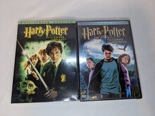 Harry Potter Sealed DVDs Chamber of Secrets, Prisoner of Azkaban Full-Screen