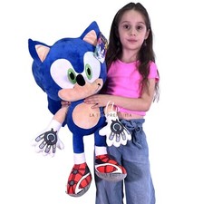 New Sonic Plüsch 70 CM Riese Igel Blau Origi...