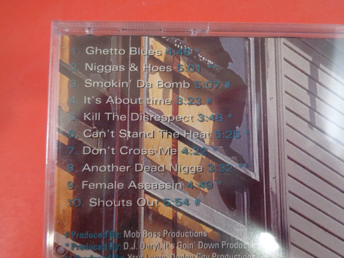 Marvaless: Ghetto Blues (NEW-SEALED SUPER RARE CD) C-BO, Big