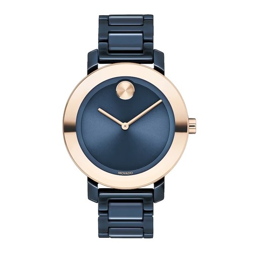 Movado Women\'s Watch 36001178 Bold Swiss Quartz Pink Dial Silver Steel 28mm Movado Women main image 4