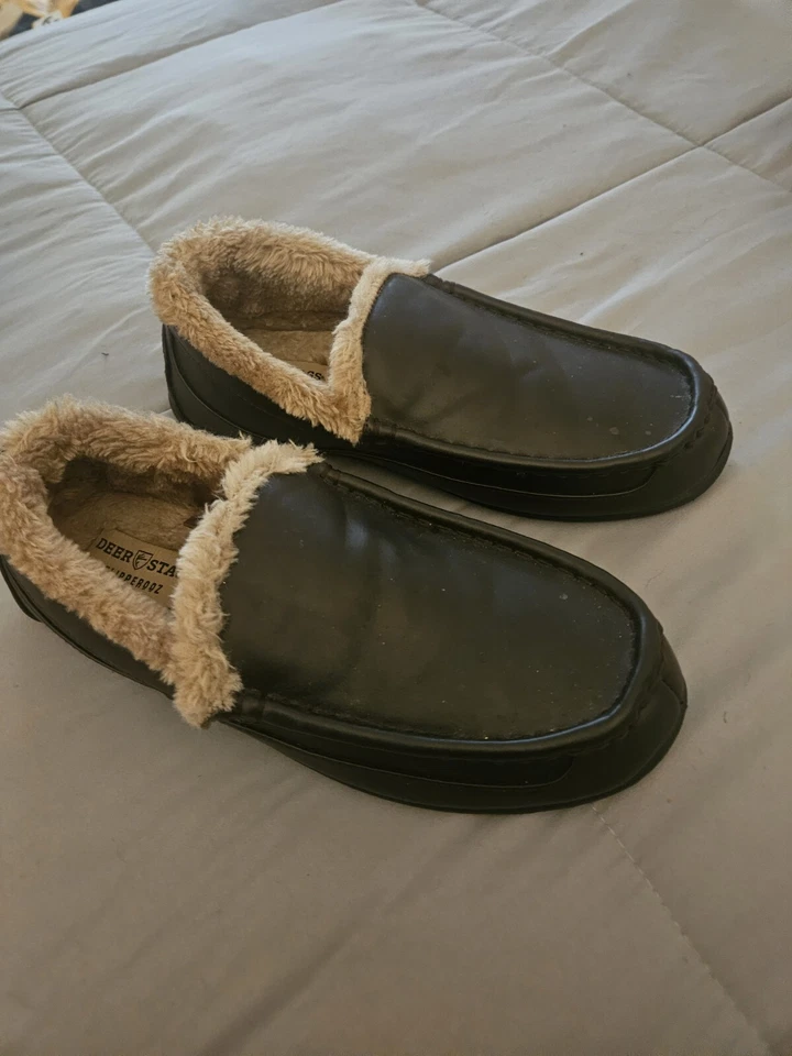 Туфли-тапочки DEER STAGS прядильные унисекс из искусственной кожи коричневые мужские размер 8 М - Изображение 2 из 4