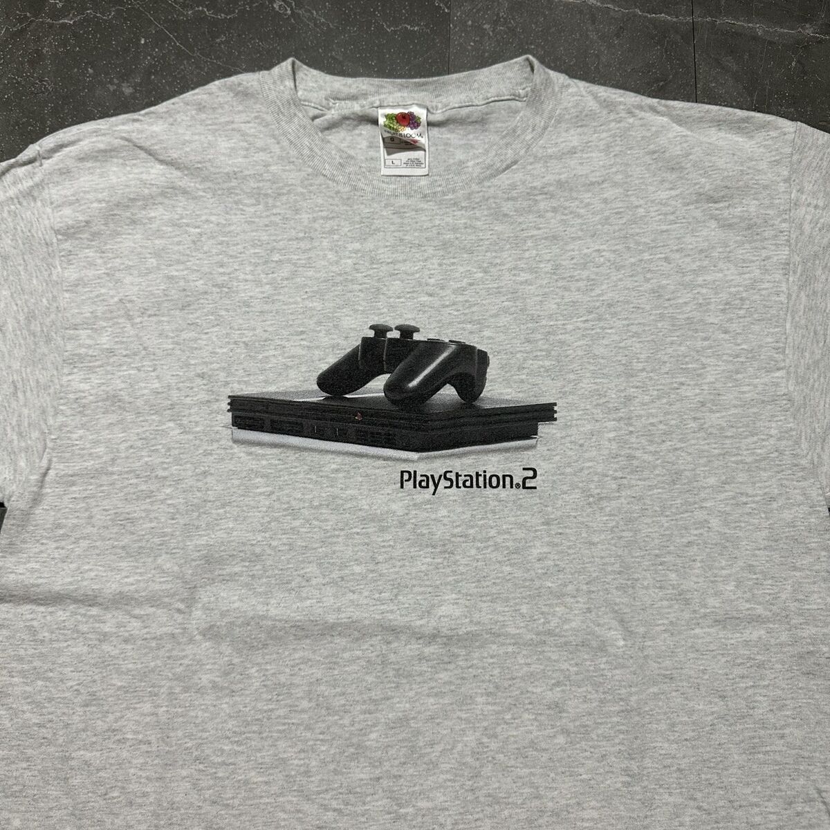 Vintage Sony PS2 Playstation 2 Video Game Promo T-Shirt Y2k Vintage Sony PS2 Playstation 2 Video Game Promo T-Shirt Y2k
