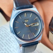 Vintage Watch SEIKO 5 Automatic Japanese Men's Wristwatch 17 Jewels Serviced