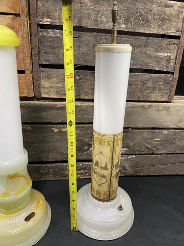 2 Eureka Tea Co. Lamps Glass Skyscraper Fluorescent All Lite Chicago - 第 6/10 張圖片