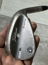 RH Titleist Vokey Design SM6 S-Grind 56-10 Sand Wedge Steel Shaft 32