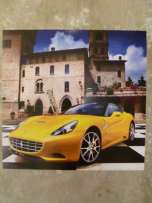 2012 Ferrari California Cabriolet Print, Picture, Poster, RARE!! Awesome L@@K