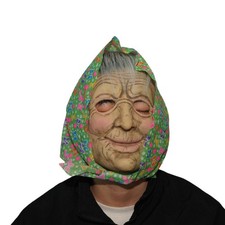 Loving old lady latex mask