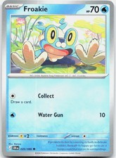 Froakie 020/086 20 ME04 Chaos Rising C NM English Pokémon