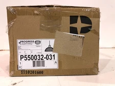 Progress Lighting P550032-031 Englewood Collection 1Light Black Hanging Lantern