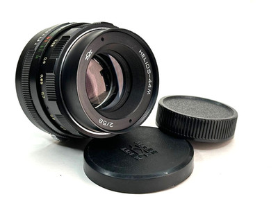 SERVICED Helios 44m KMZ 2/58 Vintage Portrait Lens with M42 mount