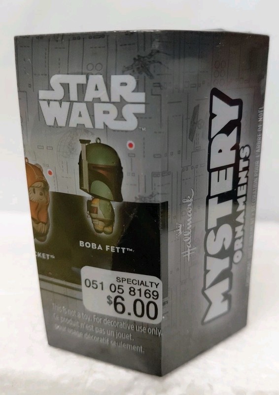 1 Hallmark Mystery Ornaments Disney Star Wars Blind Capsule Christmas Ornament