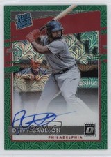 2020 Panini Donruss Optic Green Mojo Prizm 72/99 Deivy Grullon #RRS-DG Auto 1fb7