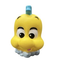 Disney  s The Little Mermaid RARE Flounder On Bubbles Bath/Rubber Toy