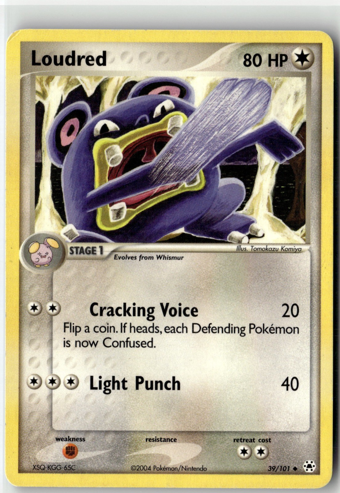 Loudred Uncommon Hidden Legends 39/101 NM