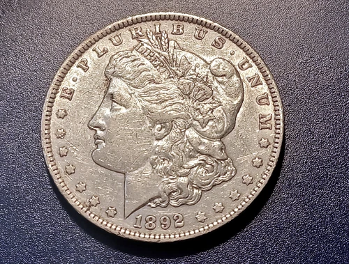 Nice AU 1892-P Morgan Dollar