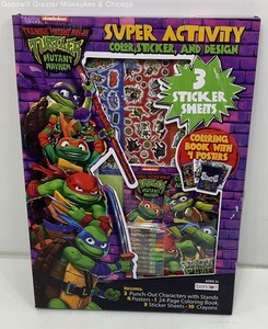 Nickelodeon Multicolor Teenage Mutant Ninja Turtles Mutant Mayhem Super