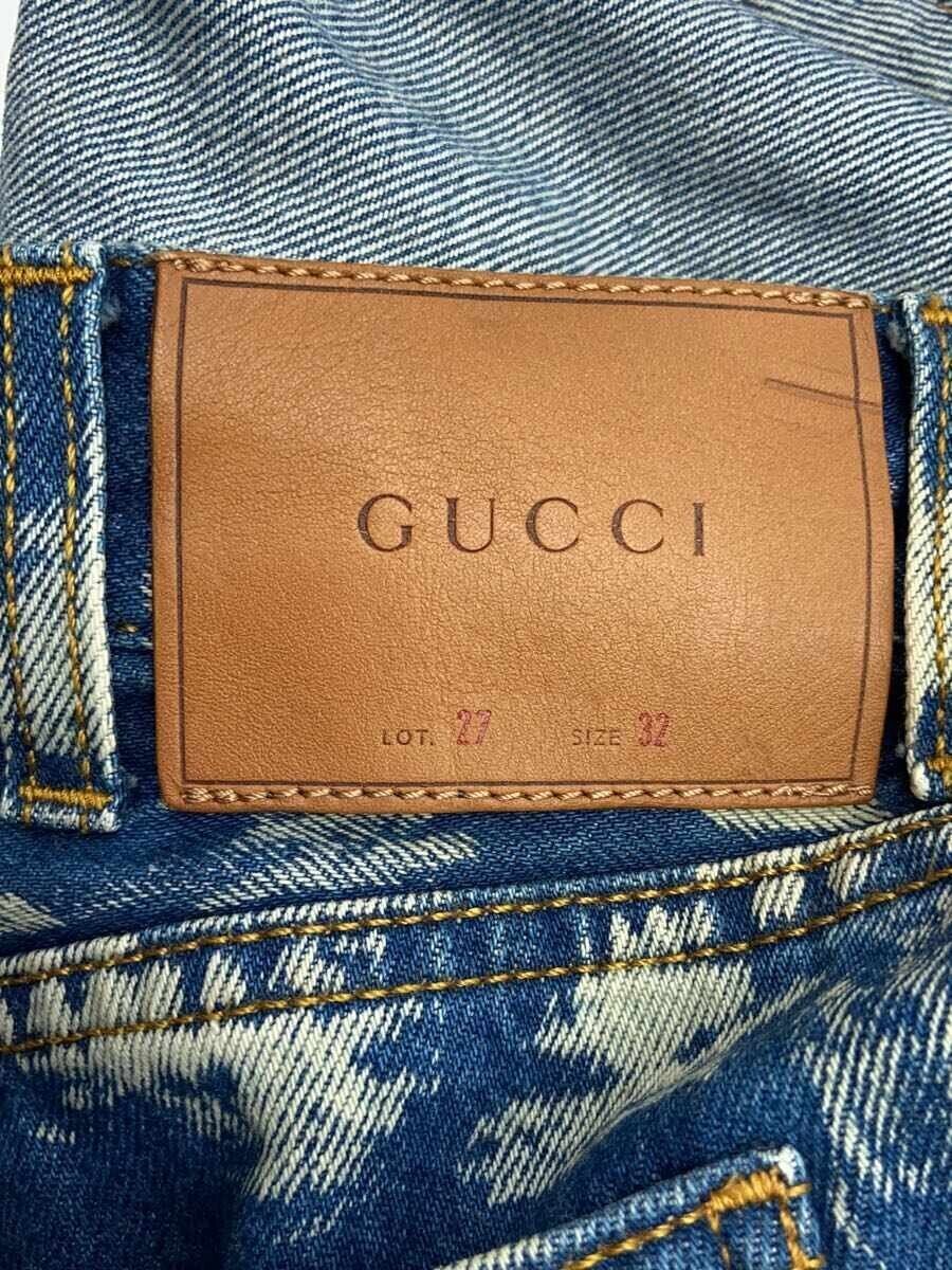 GUCCI Straight pants 32 cotton IDG 452428 XR364 | eBay