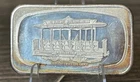 VINTAGE 1972 MADISON MINT FINE SILVER ART BAR - CLEVELAND CITY CABLE RAILWAY