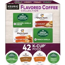 Keurig Flavored Coffee Variety Pack - Medium Roast, 42 K-Cups